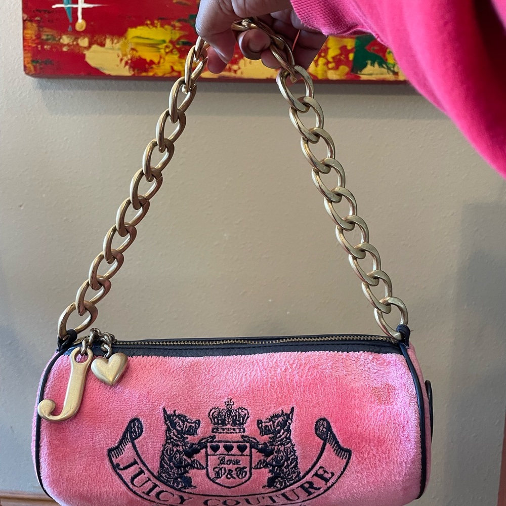 Vintage Juicy Couture Pink Barrel bag